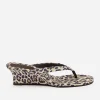 Amelia Thong Wedge Sandal