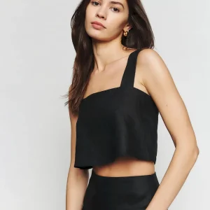 Lorin Linen Top