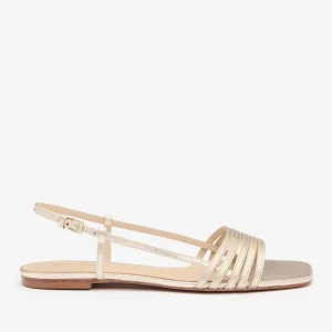 Millie Lattice Flat Sandal