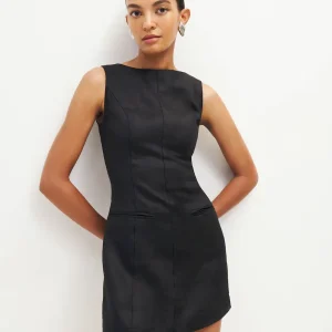 Citron Linen Dress