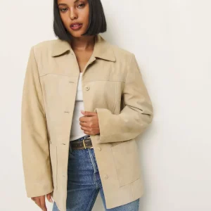 Veda Lincoln Suede Shirt Jacket
