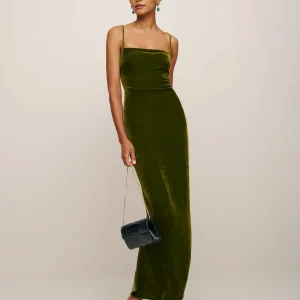 Petites Frankie Velvet Dress