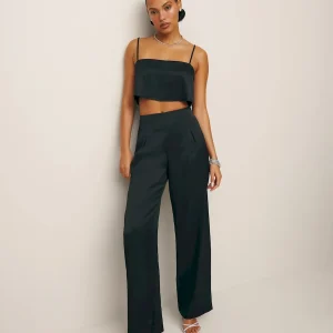 Cleo Satin Two Piece