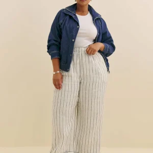 Fernando Linen Wide Leg Pant Es