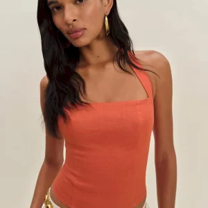 Malika Linen Top