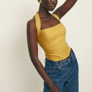 Malika Linen Top