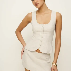 Delanie Linen Top