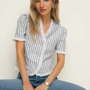 Bess Linen Top