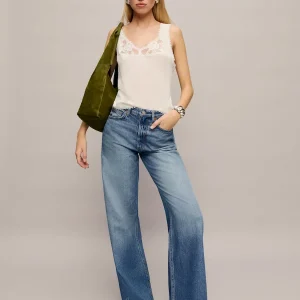 Cary Lived-in Wide Leg Jeans