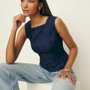 Lorie Linen Top