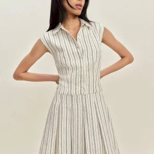 Arella Linen Dress