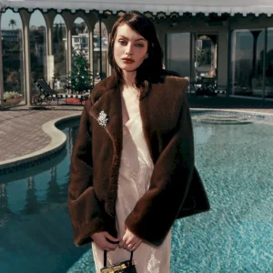 Ellie Faux Fur Coat