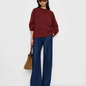 Cove Cashmere Oversized Crew