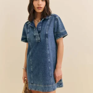 Clark Denim Mini Dress