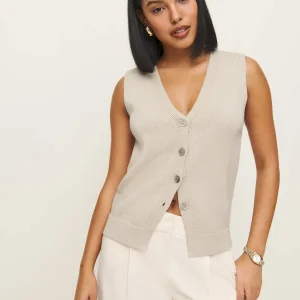 Linden Cotton Sweater Vest