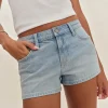 Annie Stretch Low Rise 2.5” Jean Shorts