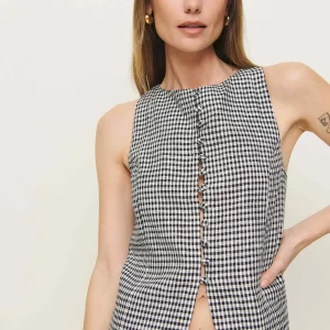 Addison Linen Top