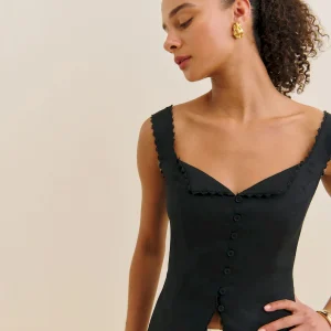 Viola Linen Top