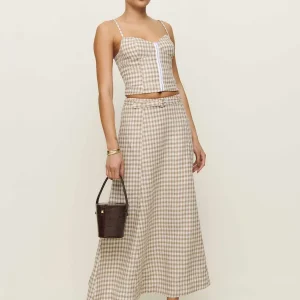 Chloe Linen Skirt