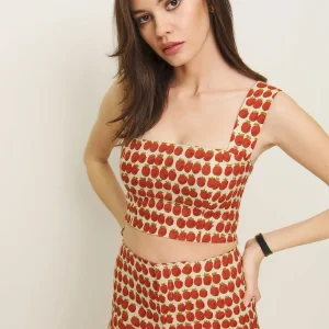 Jasmine Linen Top