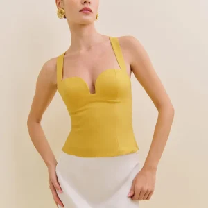 Nola Linen Top