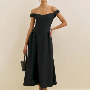 Monet Linen Dress