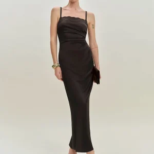 Vesper Satin Dress