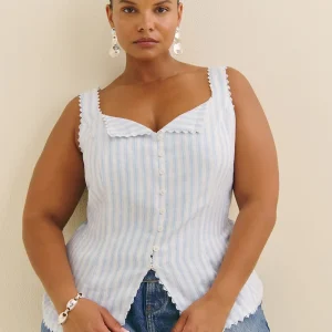 Viola Linen Top Es