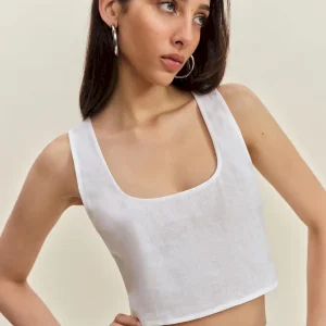 Kylie Linen Top