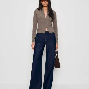 Florentina Cashmere Collared Cardigan