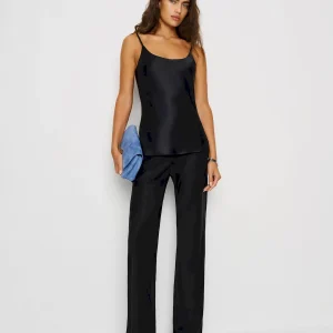 Lila Silk Top